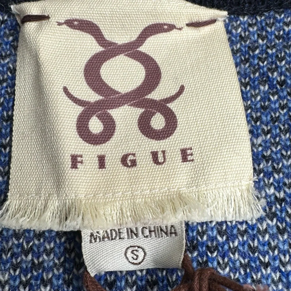 NWT Figue Women’s Milla Hoodie Tunic Size Small - Picture 3 of 11